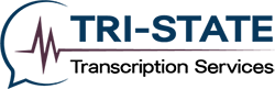 Tristate Transcription Logo